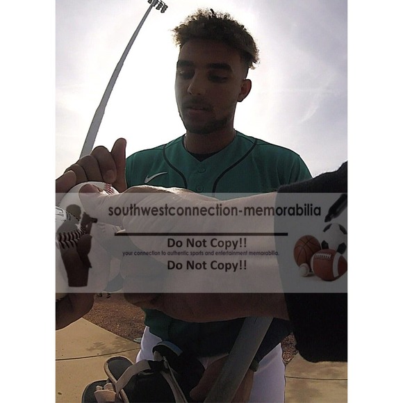 Harry Ford Autographed Baseball Seattle Mariners Exact Proof Photo COA Authentic - Picture 2 of 8